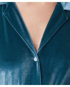 Samtiges, tannengrünes Hemd