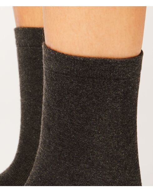 Calzini corti Warm Me Up 2PP grigi