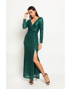 Robe Belle vert amazone