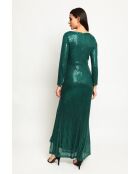 Robe Belle vert amazone