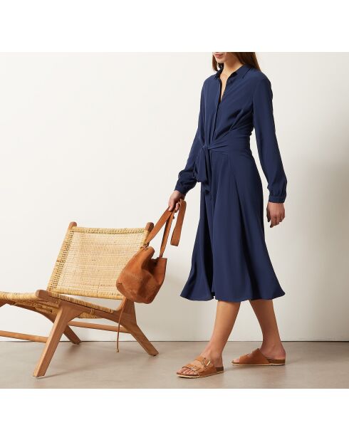 Marineblaues Kleid Amanda