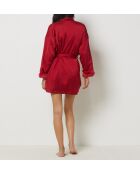 Déshabillé Greenland bordeaux grenat