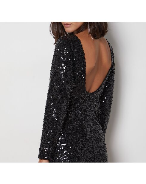 Zwarte jurk van Astrid