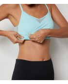 Sujetador con aros Adapt azul cielo