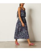 Gayette-jurk met roze achtergrondprint