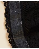 15D Satine schwarze Strumpfhose