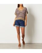 Mehrfarbiger Chachou Pullover