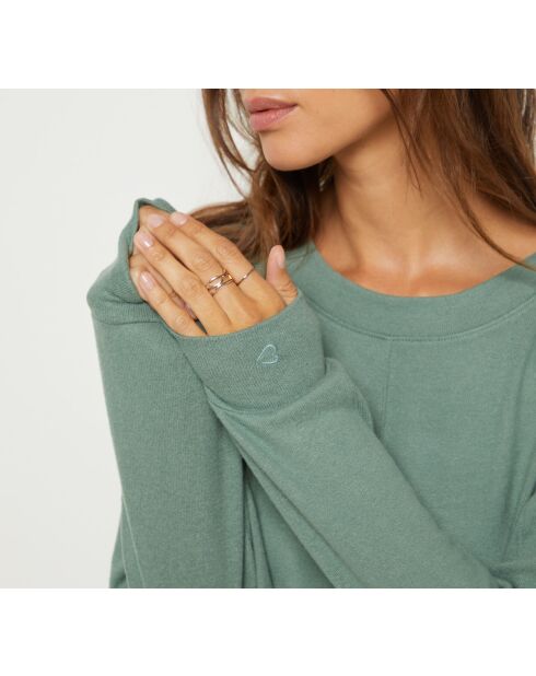 Sudadera Cloane caqui oliva