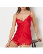 Caraco Tendresse rouge