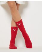 Chaussettes Noel Box Red rouges