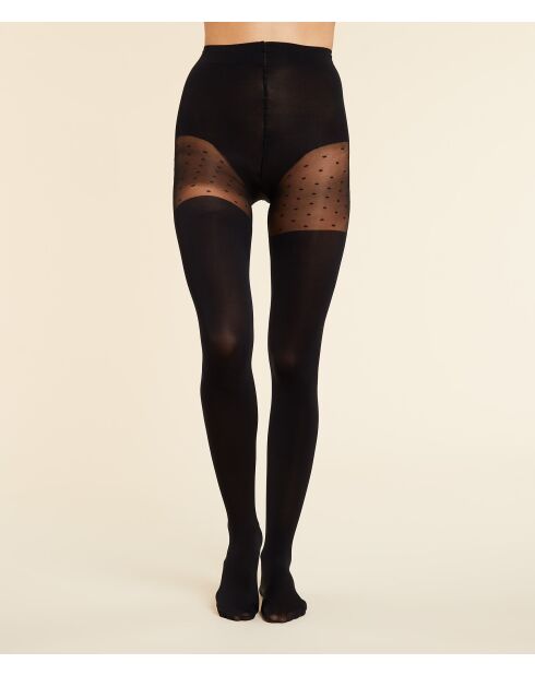 Collant Trompe L Oeil noir