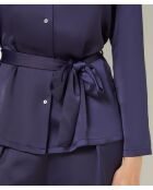 Camisa azul medianoche Mery