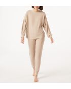 Sudadera Calino taupe