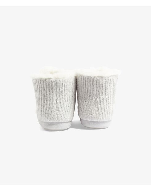 Nora hellgraue Stiefel