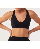 Sterkere zwarte beugelbeha