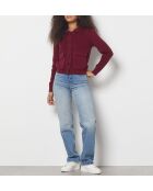 Chaqueta Burgundy Cyndelle