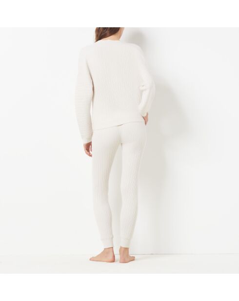 Ecrufarbene Hose Dilana