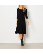 Vestido negro Constance