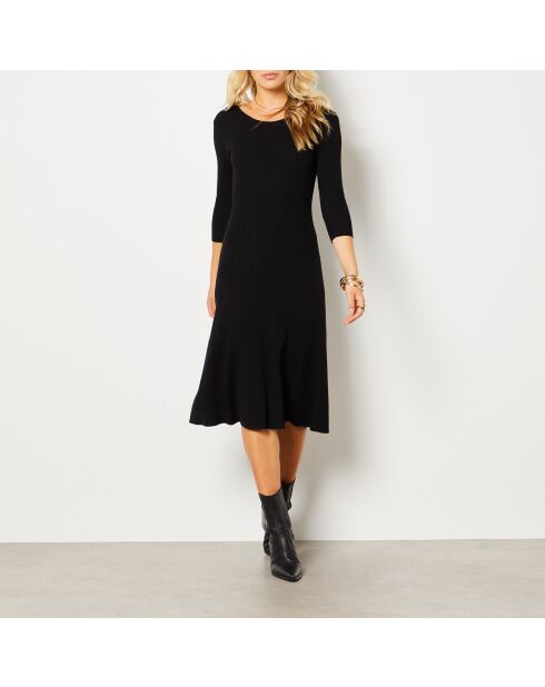 Vestido negro Constance