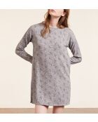 Big T Yanka graues Nachthemd