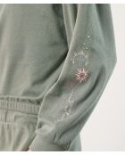 Khakifarbenes olivgrünes Top