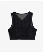 Sujetador negro con aros Punch