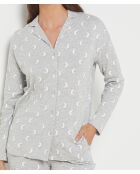 Pigiama due pezzi grigio Novanne