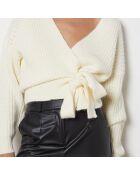 Ecru Concha Strickjacke