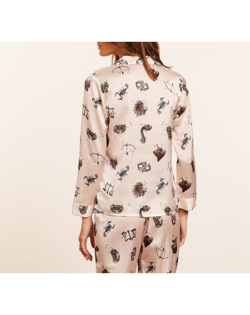 Ecrufarbenes Hemd Asthro