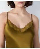 Camicia da notte in rame lattiginoso