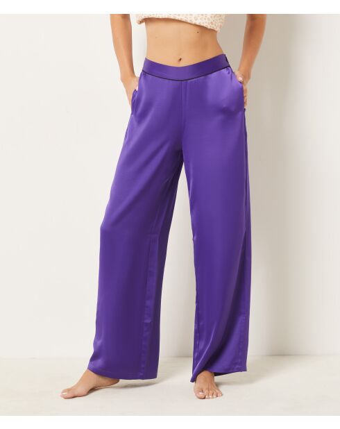 Pantalon Ely violet