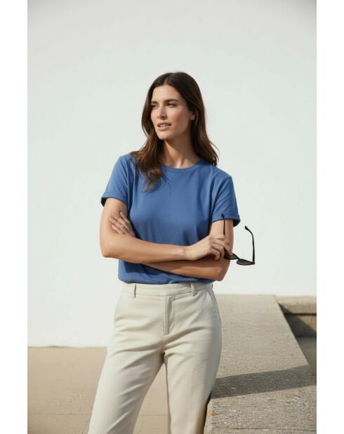 T-shirt Vivi bleu jeans