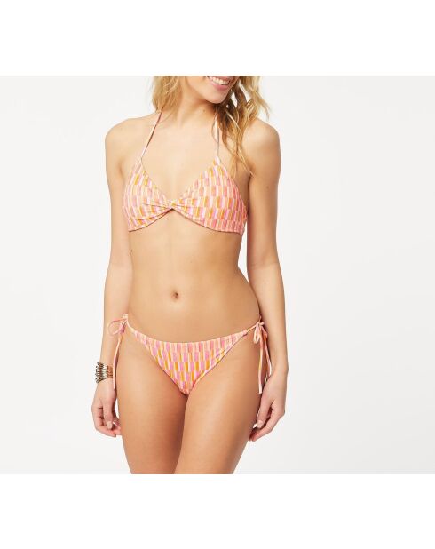 Twigy SPE BH mit dreieckigem Bügel, bedruckt, ohne Schale, rosa