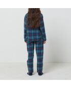 Marineblauwe tweedelige pyjama van Jadden Kids