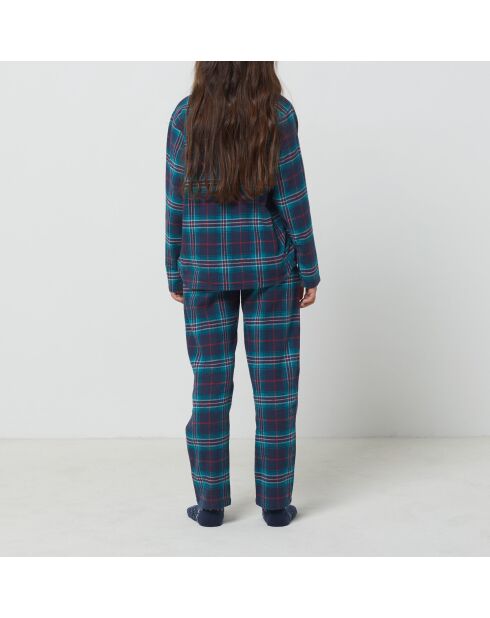 Marineblauwe tweedelige pyjama van Jadden Kids