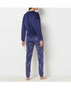 Reena Spe zweiteiliger Pyjama, marineblau