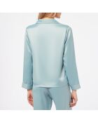 Lagunenblaues Catwalk-Shirt