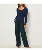 Pantaloni Jeanine blu