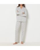 Pigiama due pezzi grigio Novanne