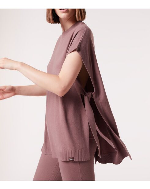 Poncho Belissa taupe