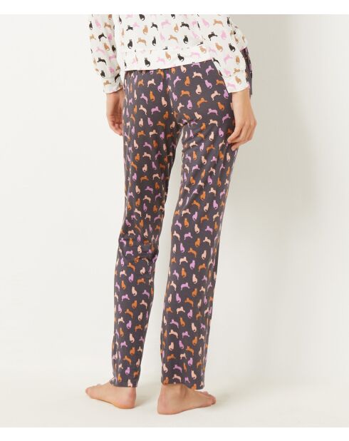 Pantalon Ciyah multicolore