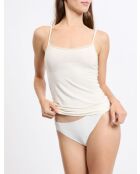 Camisola Warm Me Up Lace en color crudo