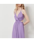 Fedena lavendelblauwe jurk