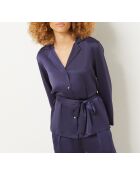 Camisa azul medianoche Mery