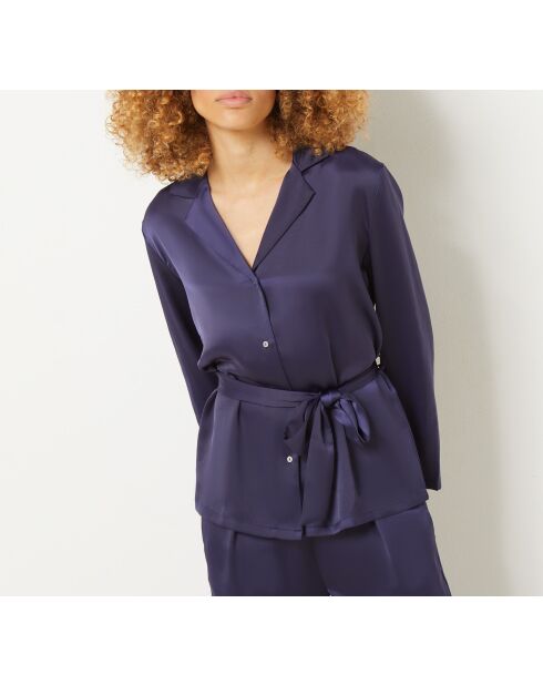 Camisa azul medianoche Mery