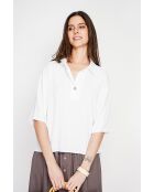 Blouse Bee blanche