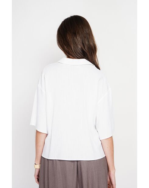 Blouse Bee blanche