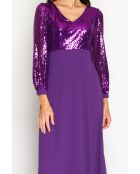 Robe Ninas violette