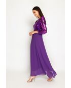 Robe Ninas violette