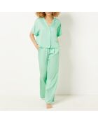 Pantaloni Tizia verde Nile